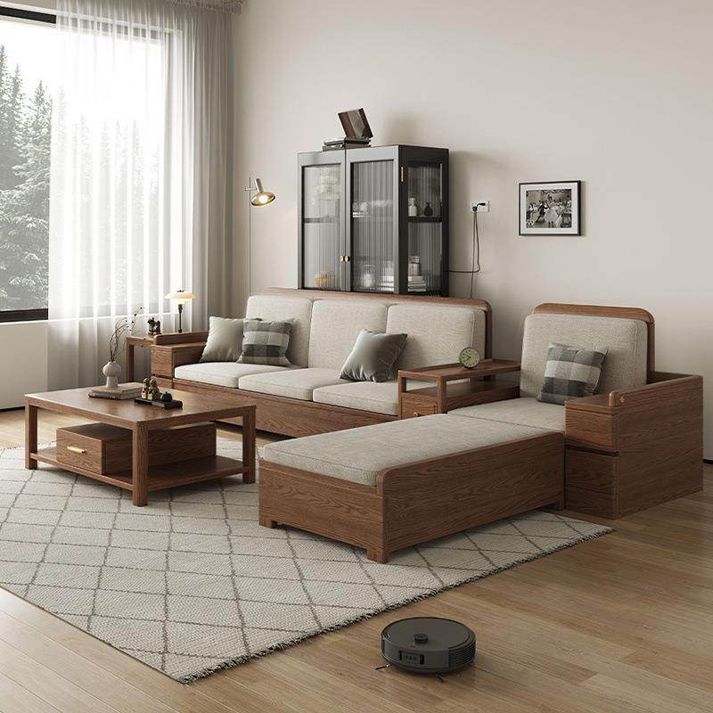 白蜡木实木沙发现代简约组合客厅小户型高箱储物转角贵妃北欧家具,自行车/骑行装备/零配件,更多零件/配件,淘宝优惠券,粉丝福利购,淘宝优惠卷