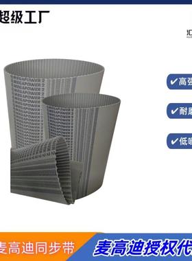 意大利麦高迪同步带现货供应T10780宽度20mm聚氨酯无缝同步带