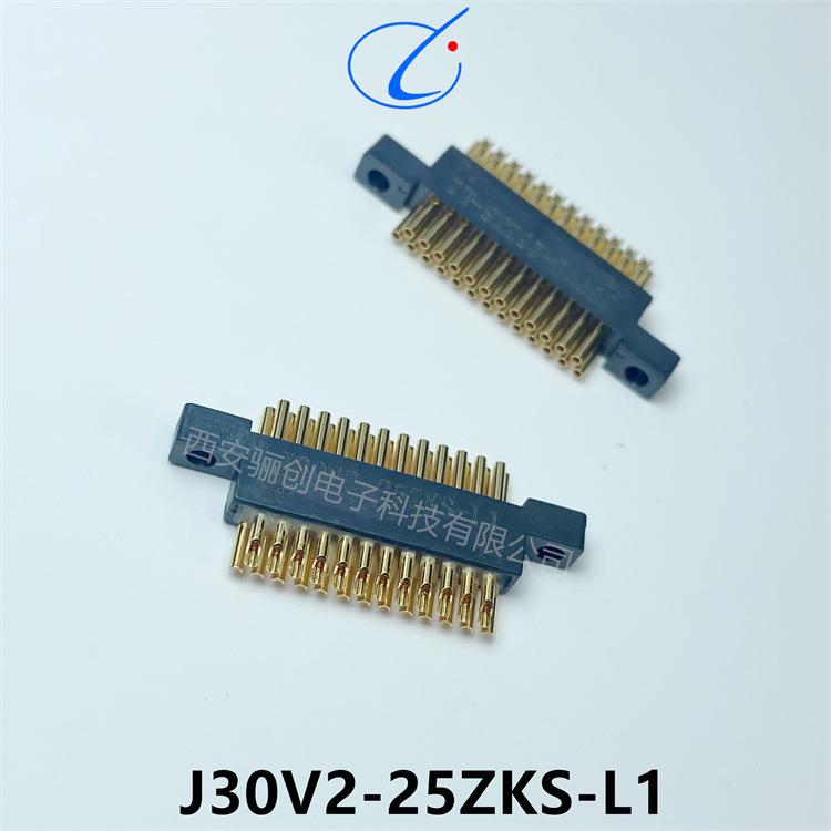 J30V2线缆式矩形接插件J30V2-9TJ-L1/15TJL1/21TJL1/25TJL1-300MM