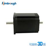 力矩2.6NM 电流3A 轴径8.0 二相57双轴步进电机 六线 机身长85MM