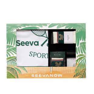 Seevanow西瓦诺2025网球礼盒套装避震器手胶护腕运动毛巾送礼