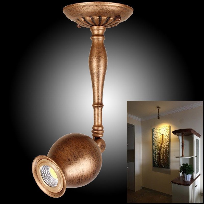 复古艺术墙射灯led美式背景墙家用照片墙长杆个性创意酒吧仿铜灯,家装灯饰光源,嵌入式射灯,淘宝优惠券,粉丝福利购,淘宝优惠卷