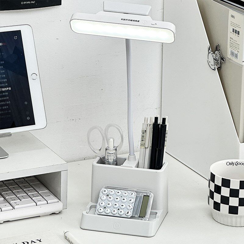 笔筒护眼灯办公室桌面学生宿舍小夜灯卧室床头书桌充电式台灯便携,家装灯饰光源,阅读台灯(护眼灯/写字灯),淘宝优惠券,粉丝福利购,淘宝优惠卷