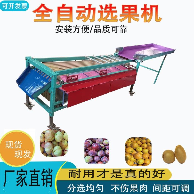 果蔬分选大枣圣女果青梅橙子李子核桃百香果山楂筛选机全自动新款,清洗/食品/商业设备,选果机/分选机,淘宝优惠券,粉丝福利购,淘宝优惠卷