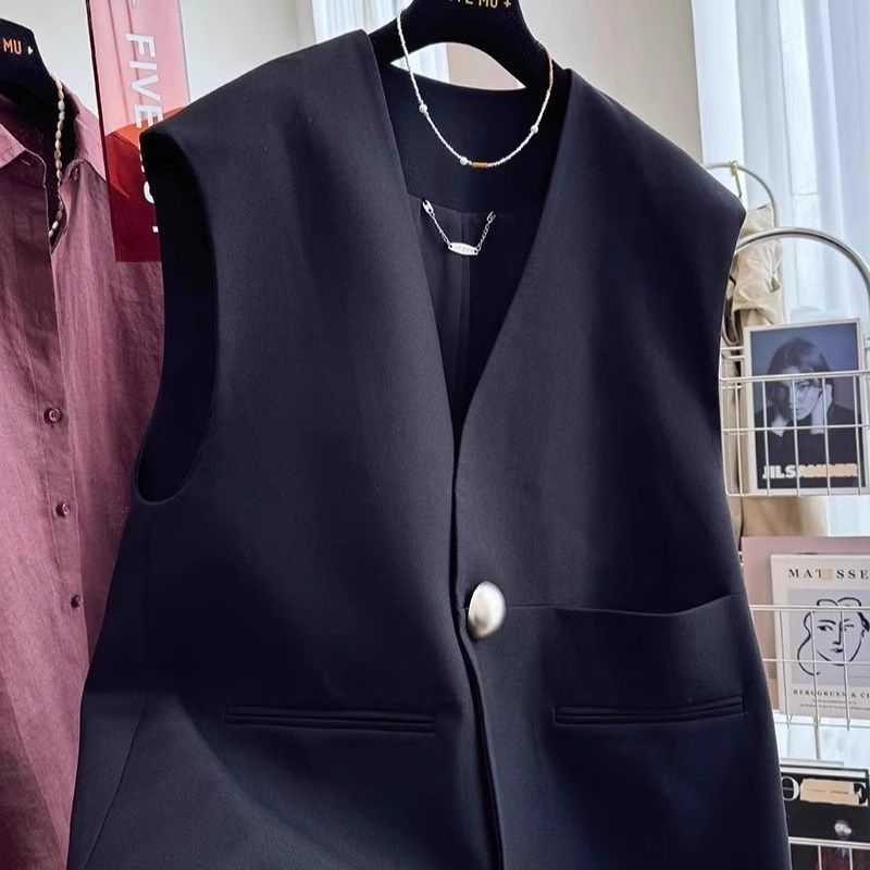 特大码300斤V领无袖西装马甲背心男女秋冬季叠穿休闲坎肩外套上衣,男装,常规马甲,淘宝优惠券,粉丝福利购,淘宝优惠卷