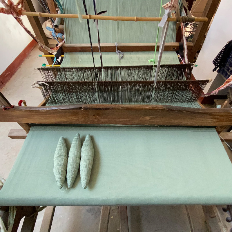 纯手工老粗布凉席床单加厚古法手织布三件套宿舍学生孕妇纯棉床笠