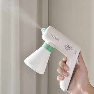 ccz全日净消毒喷雾枪家用高级电动喷枪加1L次氯酸室内空气净化液