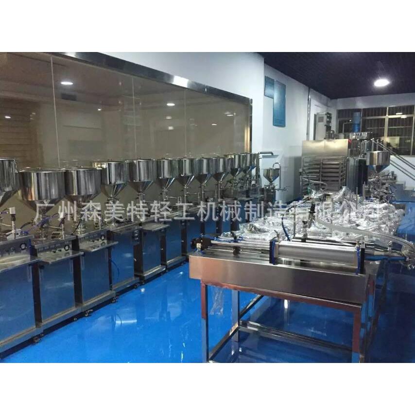 自吸半自动单头灌装机半自动单头气动灌装机液体定量填充灌装机