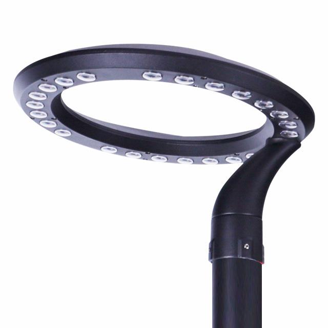 ZOLAI厂家一体压铸环形庭院灯30wled庭院灯头