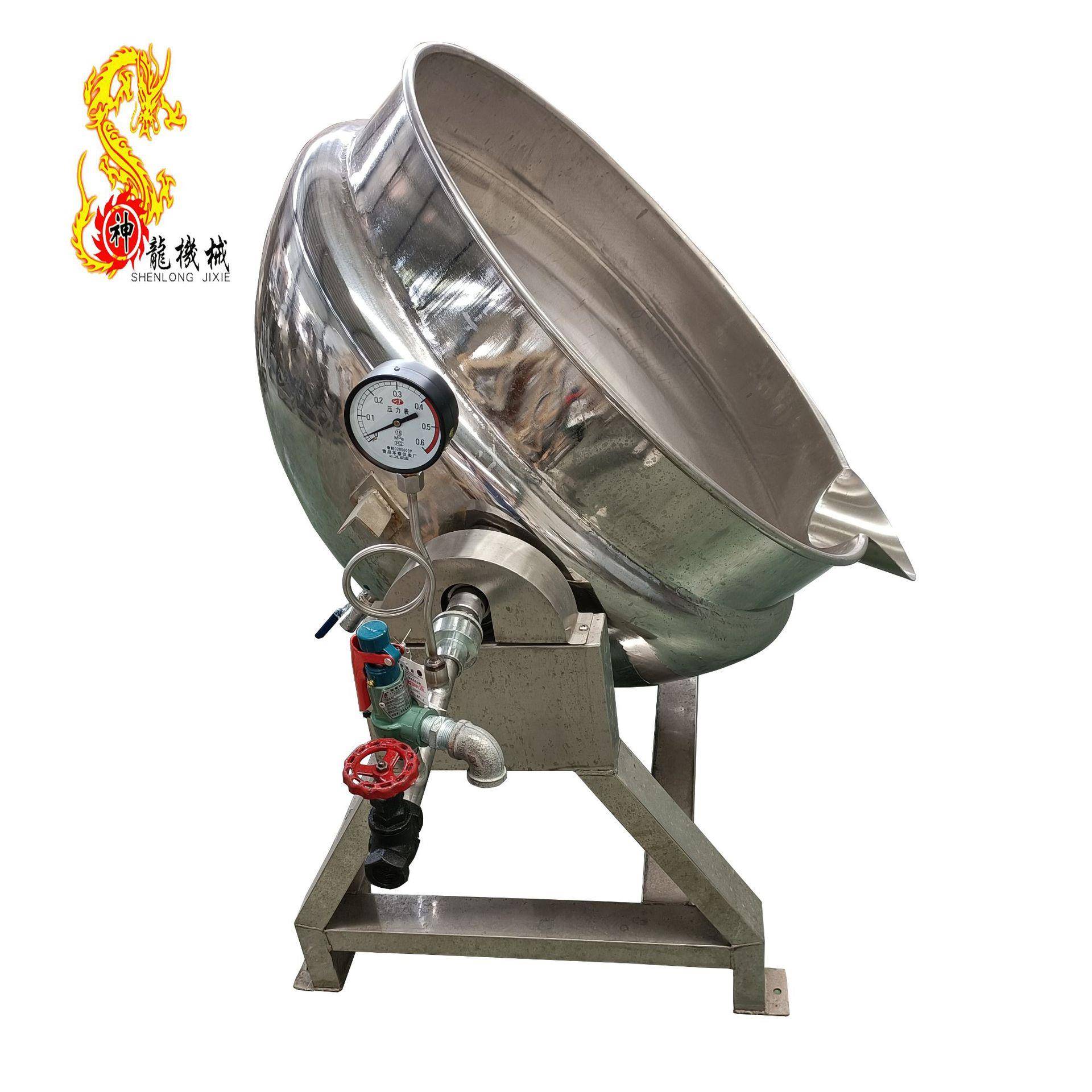 卤煮肉类夹层锅不粘锅不糊锅卤煮设备入味香味扑鼻