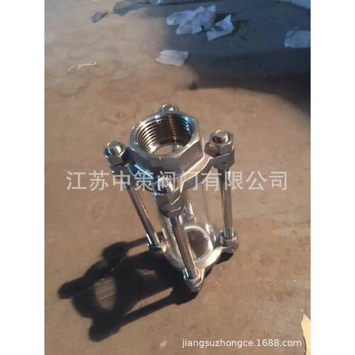 3XJS043钢16不锈内螺纹视管丝盅扣道玻璃视镜法兰水流指示器观察