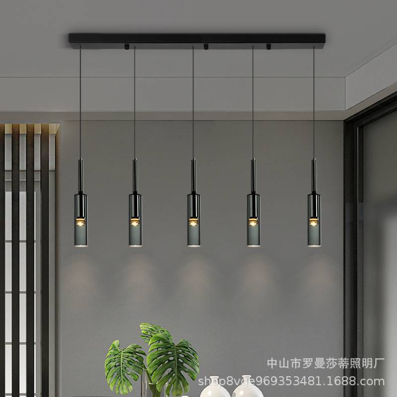 后现代轻奢床头小吊灯单头酒店客房吊灯极简创意酒瓶餐厅吧台灯具