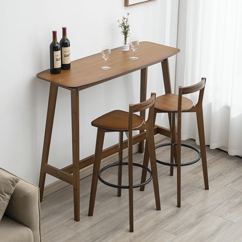 小吧台见详情桌家用小户型高长条子客脚厅隔断实木阳台约靠窗桌桌