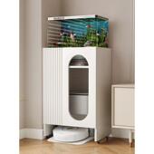 扫地机器人收纳柜科沃斯云鲸物架觅落无品牌 置地石头置物柜追柜