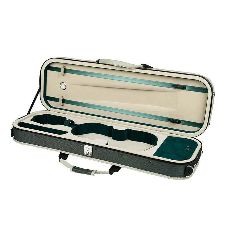 小提琴盒双面鼓抗压型泡沫帆布小提琴方盒带锁双肩背