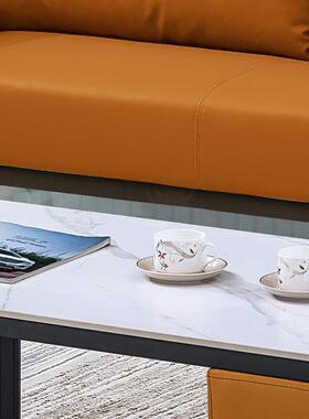 沙发办公沙发公室沙简约商发务茶几组合套小装户型办洽谈接待VRG