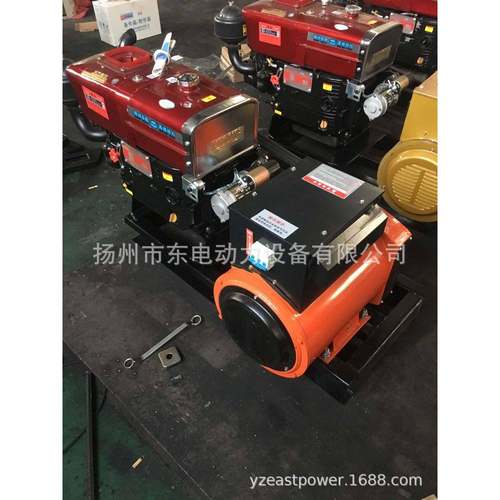 2地用8KW10KW12KW1工5KW20KW4KW单相发三相单缸柴RJS油电机组