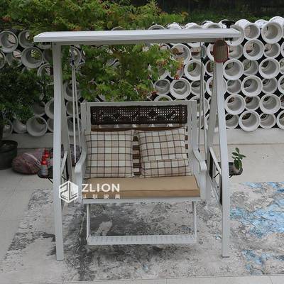 户外铸铝秋庭院花酒红店阳台网摇椅室外园泳池露千台休J喀什昆闲