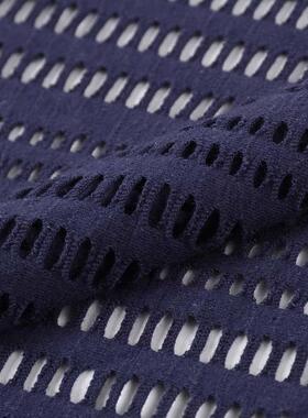 BC认证针织外棉纶面料IC涤VC素色于提花布用制9666作裙装