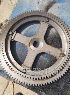 铡草机配变档齿轮大PQE齿机轮大齿圈齿轮盘铸铁连速体轮切草变齿