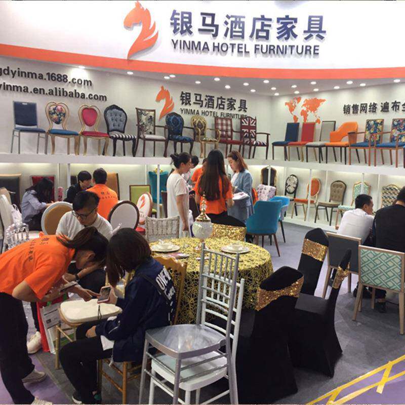 亚克力子竹节礼椅酒晶店YM-RC101宴会椅婚礼堂椅用椅透明婚庆椅子