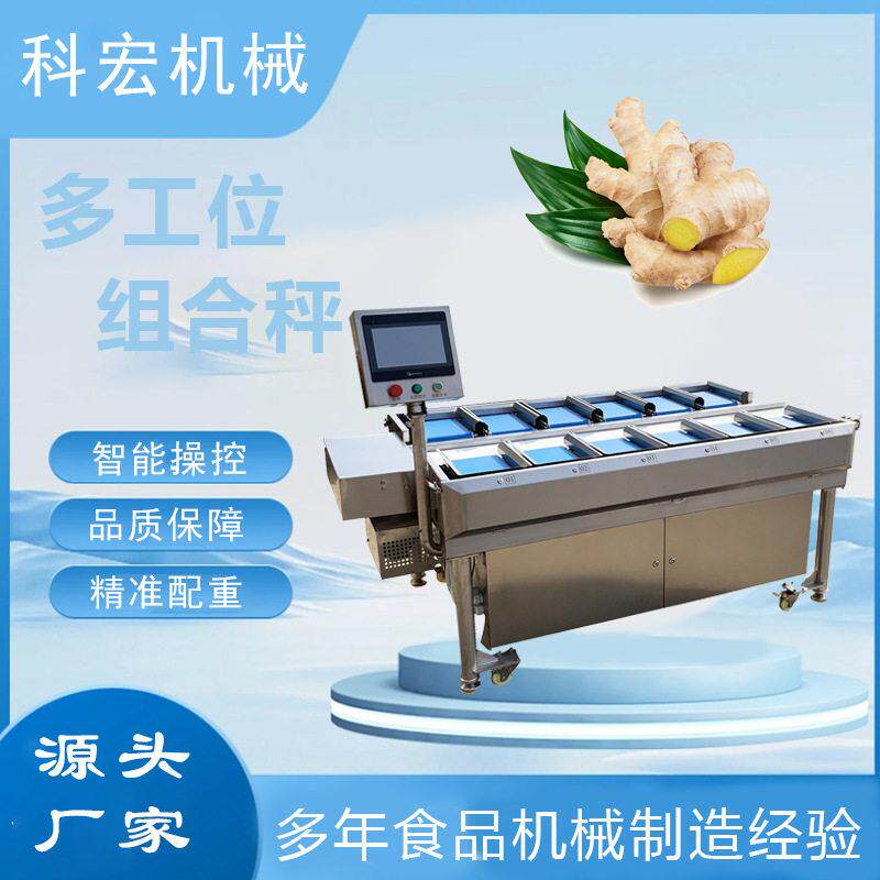 多工位动态组合秤全自动速称重组合秤食品坚果果蔬定量称重设备