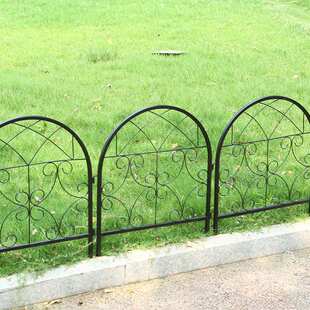 花园小围栏铁艺落地花架欧式户外公园小篱笆室外草坪园地装饰栅栏