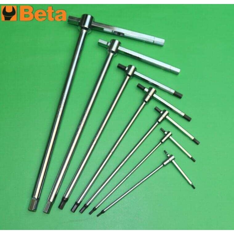进口意大利百塔Beta 机修工具T形内六角扳手 951/2 2.5 3456810mm