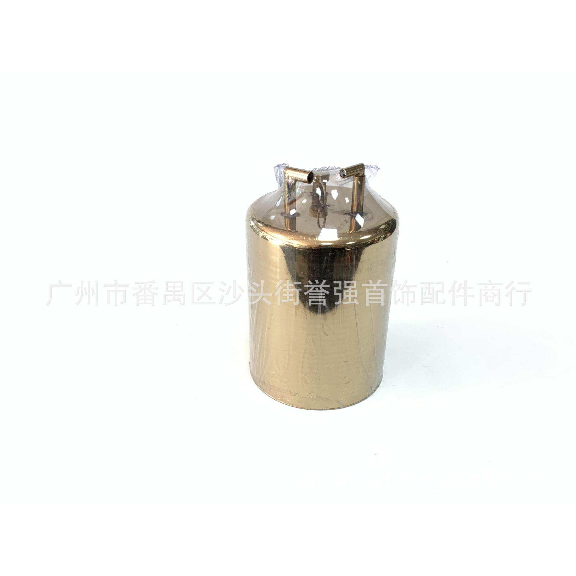 不锈钢单管大油壶-镀铜色 金银铜饰焊接熔化配套配件油壶 大油罐