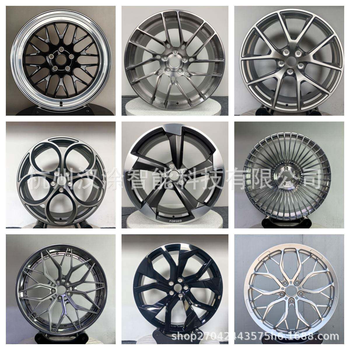 锻造轮毂工厂来图复刻适用奔驰威霆V260迈巴赫S320S400S450S680E3