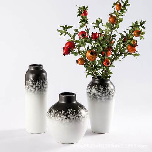 现代新中式花瓶摆件客厅插花干花北欧电视柜餐桌玄关家居软装饰品