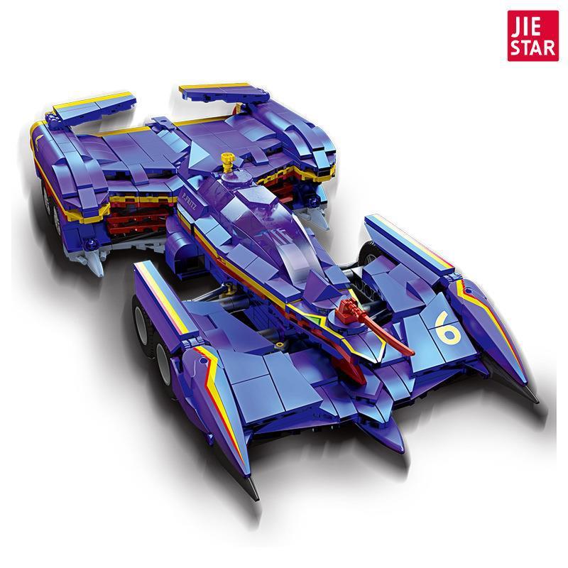 现货杰星92030积木方程式ZARDNP-1阿尔扎特菲尔赛车模型拼装玩具