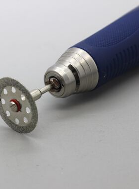 电磨吊磨配件金刚石切割片玉石切片带孔金刚砂锯片杆22MM翡翠蜜蜡
