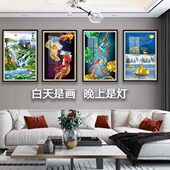 中式 饰壁画灯 客厅书房卧室床头壁画灯现代简约创意走廊楼道装