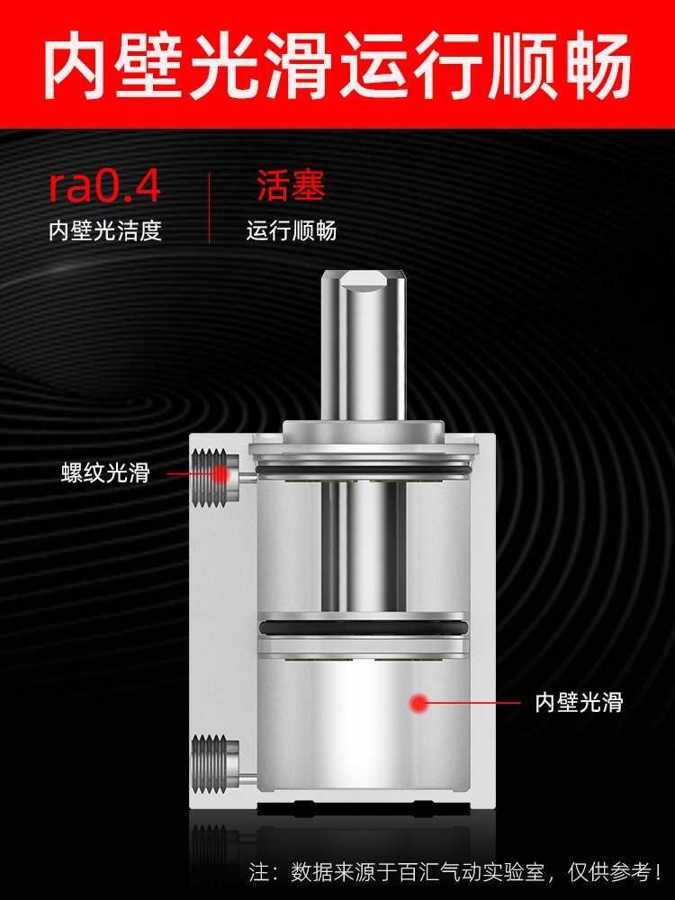 薄型大推力小型气动SDA气缸63*80x1w00-5x10x15x20x25/30/40/50-8