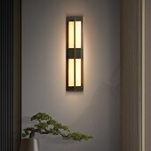 新中式 墙壁灯全铜云石长条客厅沙发背景墙酒店民宿餐厅走廊过道灯