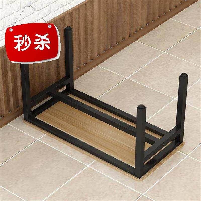 快餐桌椅组合经济型餐饮r店烧烤家用饭q堂快餐桌饭店早点单桌长方