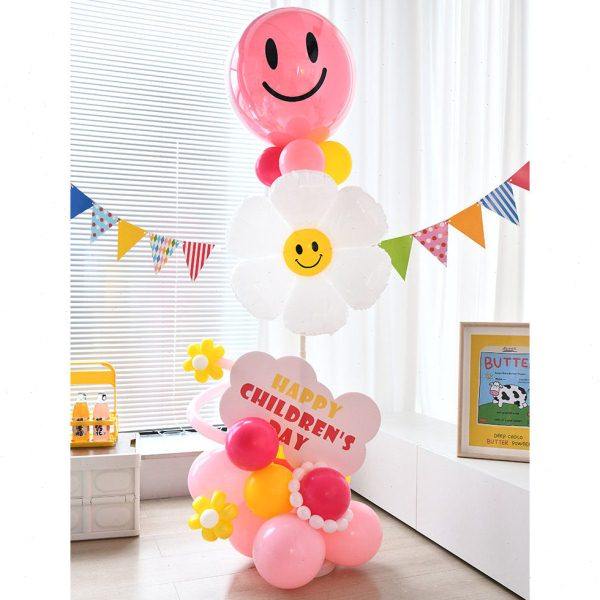 六一儿童节幼儿园气球立柱路引装饰小学教室活动氛围场景背景布置,节庆用品/礼品,装扮布置套餐,淘宝优惠券,粉丝福利购,淘宝优惠卷