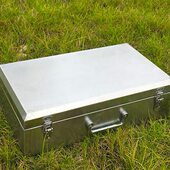 定做五金不锈钢工具箱手提式 加厚型电工工具盒大号家用收纳盒