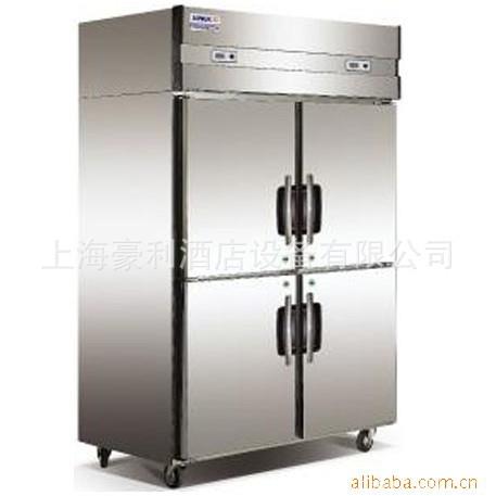 GRISTA标准款四门双温冷冻冷藏厨房冰箱QZ1.0L4不锈钢冰柜