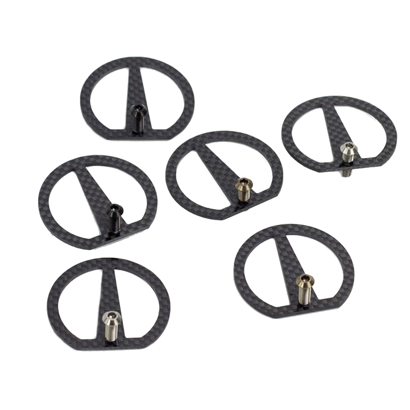 用于碳纤维Brompton小布 3sixty前叉刹N车线挡板半月挡线板螺丝组