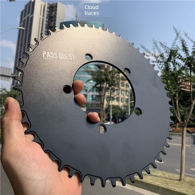 PASS QUEST 5爪110BCD 公路封闭正负齿T单盘盘片 圆 椭圆