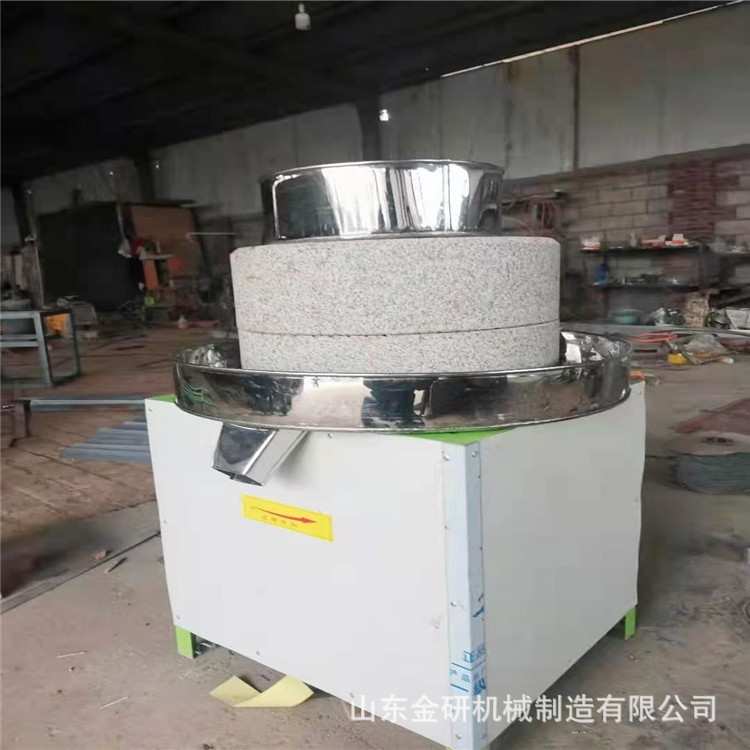 60型号电动豆浆米浆机 芝麻香油机 艾草面粉石磨机