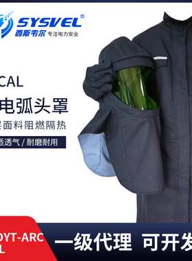 西斯韦尔34cal防电弧头罩电弧防护头罩防电弧服SYS-DYT-ARC34CAL