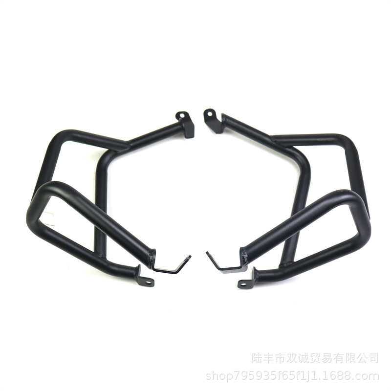 适用摩托古兹V85TT护杠MotoGuzzi改装配件发动机保险杠车身防摔杠