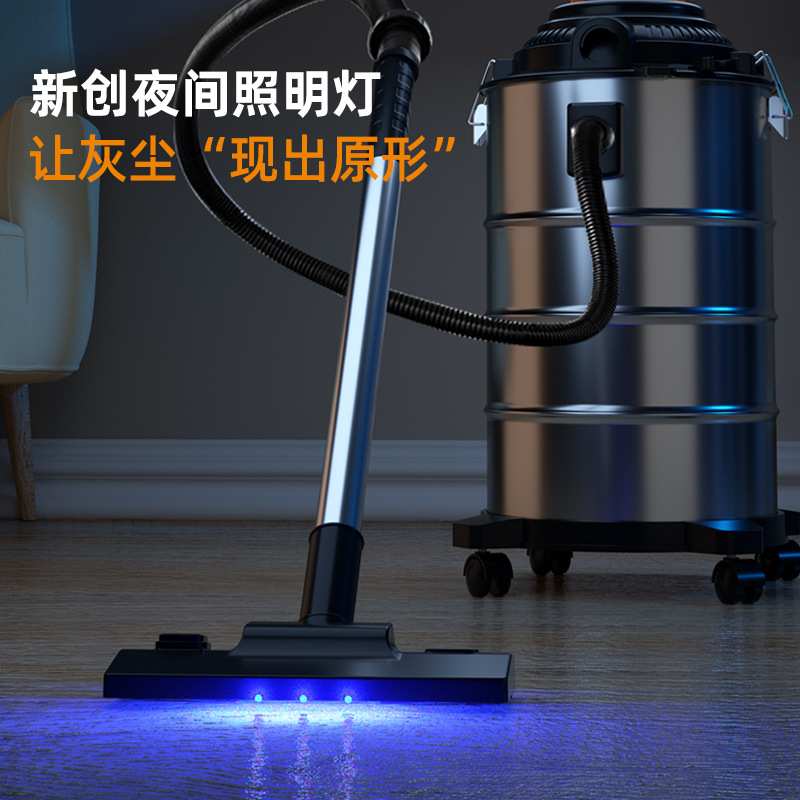 吸尘器大吸力小型工业用家用商用装修干湿吹美缝专用大功率吸尘机