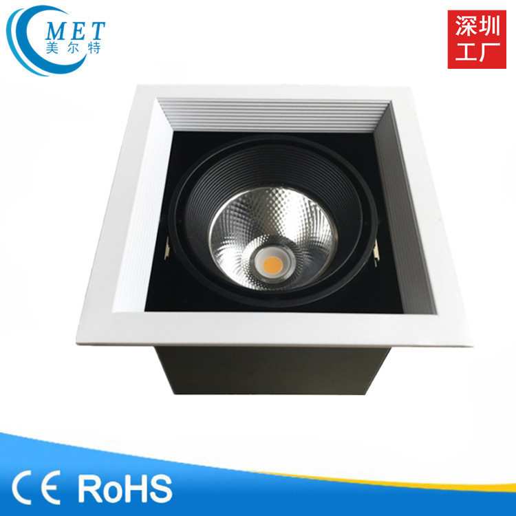 厂家直销 高档豆胆灯 双头cob豆胆灯 双头斗胆灯 家具店led灯具