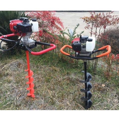外贸小型地钻机农用果园农田施肥工程钻孔打洞挖坑大功率