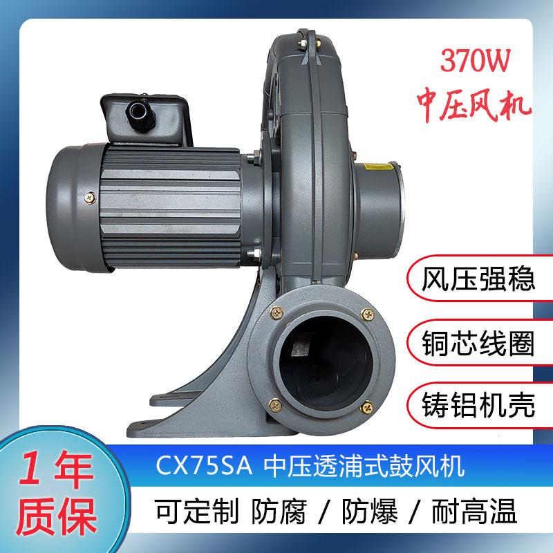厂家CX中压风机台款离心鼓风机冷热切带机用CX75SA耐高温铝风机