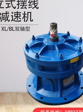 行星摆线针轮减速机XL6-9/11/17/23/29/35/43/59/71/87立式双轴型